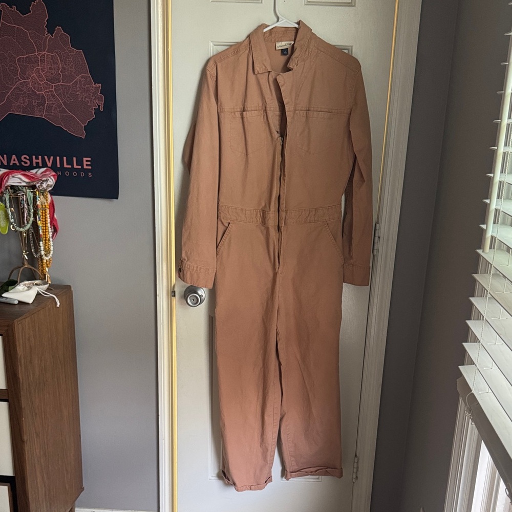 Tan Jumpsuit